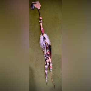 Custom Made Feather Boho Festival Hair Clip Accessory